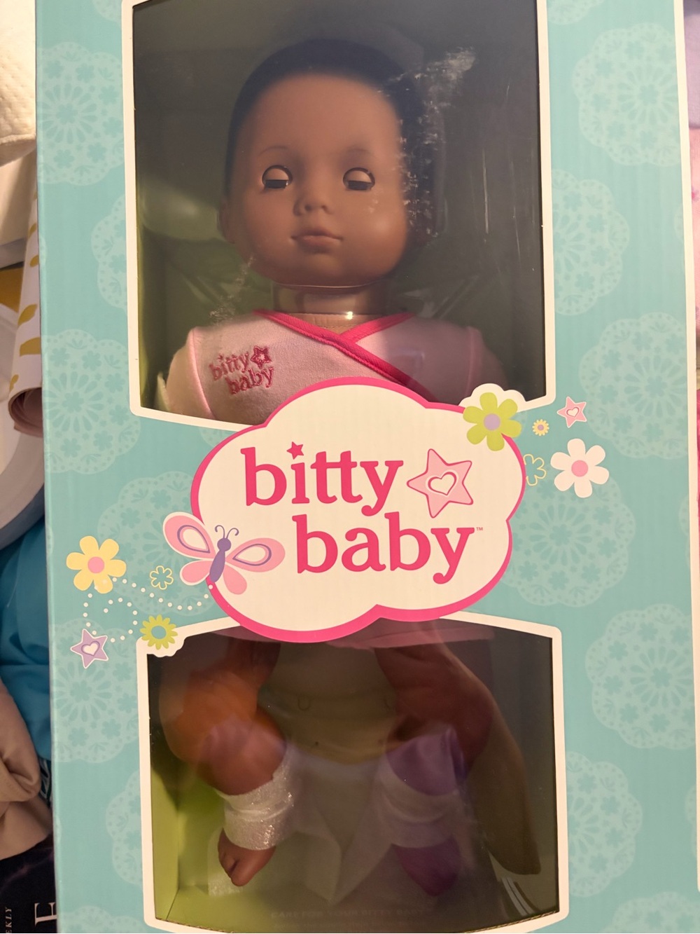 American Girl Bitty Baby Pink & Purple Outfit and Accessory Set BB1